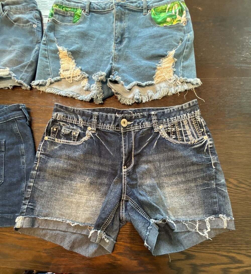 Bundle of 4 Women's Denim Shorts: Old Navy, Akira, Ariya Jeans, Denim Blvd - Picture 5 of 12
